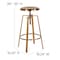 Flash Furniture Gold Adjustable Barstool, PK2 2-CH-181070-26S-GLD-GG - alternate 9